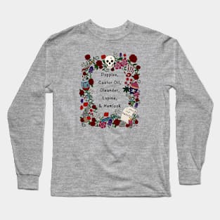 Poisonous Plants True Crime Design Long Sleeve T-Shirt